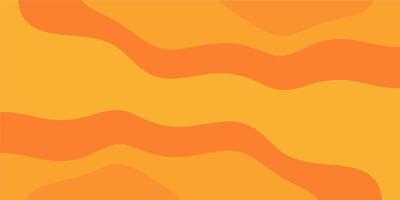 Abstract wave pattern orange background. design for banner, poster, greeting card, social media. vector