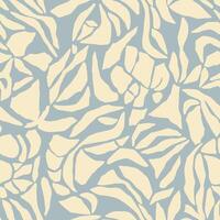 Abstract shapes illustration seamless repeat pattern digital artwork vector