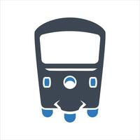 Tuk tuk icon vector