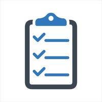 Car maintenance list icon. list icon vector