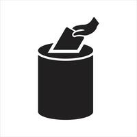Raffle icon. Choosing random numbered ticket. Prize giveaway icon vector