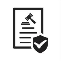 Code of conduct icon. Read rules conduct icon, code policies icon vector