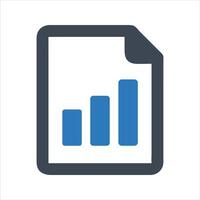 Audit and analysis icon vector