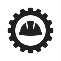 Engineer icon. Construction expert icon vector