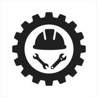 Engineer icon. Construction expart icon vector