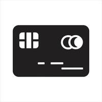 Credit card icon. Payment tool icon vector