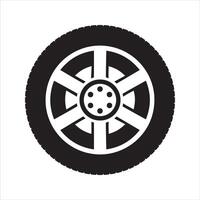 Tire icon. Vehicle tire icon vector