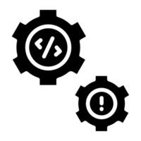 Trendy design of coding development vector