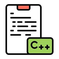 Perfect design icon of file vector