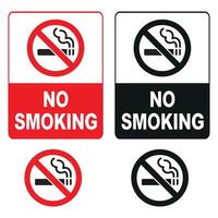 No Smoking Symbol Sign Isolate On White Background vector
