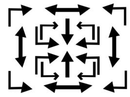 Cursor arrow icon set vector