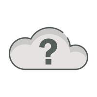 weather forecast icon linear style isolated white vector
