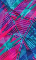 Abstract colorful triangle pattern wallpaper for sublimation jersey vector