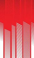 Red and white abstract geometric stripes pattern wallpaper for sublimation jersey vector