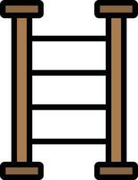 Ladder Glyph Icon Design vector