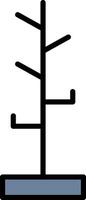Hat Stand Glyph Icon Design vector