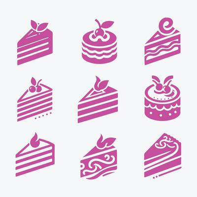 Decorative Designs Cake Logo