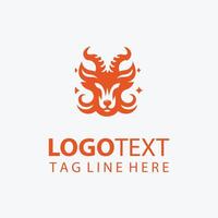 unique Fox Logo vector