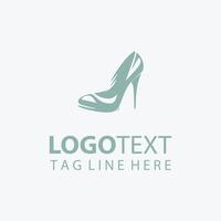 Elegant High Heel Shoe vector