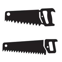 Hand Saw Icon on white background vector