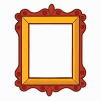 White Centered Frame Concepts vector