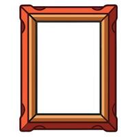 Clean Frame Designs with White Core vector