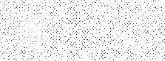 Black Halftone Dotted Texture. Polka Dot Background. Pop Art Wallpaper. Irregular Noise Overlay Backdrop. Irregular Grunge Particle. Illustration vector