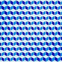 Geometric pattern, 3D blue cube pattern, illustration of isometric cubes. vector
