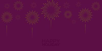 Fireworks icon background, fireworks background design for Christmas and new year. vector