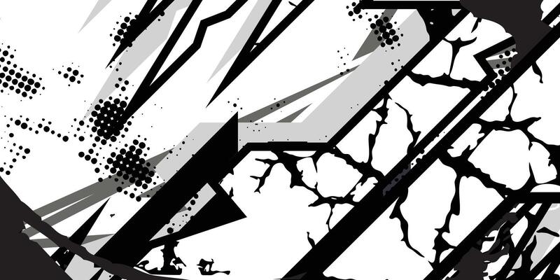 a black and white image of a broken wall