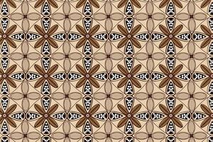 Traditional ethnic central java style batik pattern , pattern illustration vector