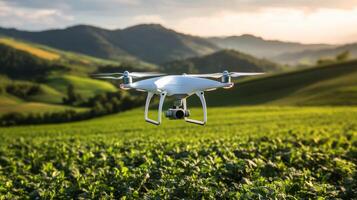 Drones are transforming precision agriculture through advanced technologies that enhance crop monitoring, improve data collection, and optimize resource management in modern farming photo