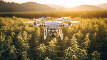 Drones are transforming agriculture through precise monitoring, effective data collection, and analysis, supporting sustainable and efficient farming practices in diverse landscapes photo