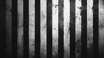 Immerse yourself in a captivating black and white grunge background with bold vertical stripes, evoking nostalgic Beetlejuice vibes and a textured appeal that captivates attention photo