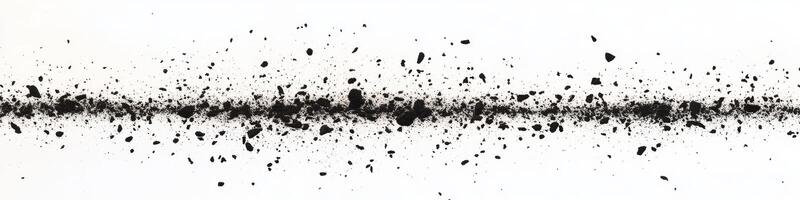 This piece features a striking and captivating abstract design that highlights a grainy black texture combined with noise effects, resulting in a distinctive and minimalist visual experience photo
