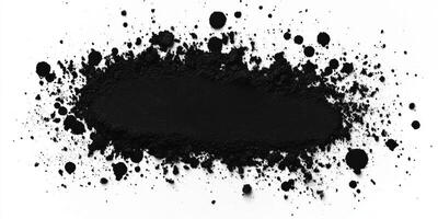 This stunning abstract art piece features a deep black grainy texture and an enchanting spray gradient, creating a unique minimalistic design that captivates and enhances any space photo