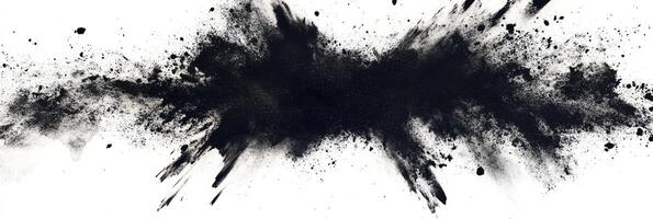 This abstract design showcases a unique black spray texture and grunge effect, creating a dynamic artistic look perfect for background imagery or contemporary graphic design projects photo