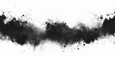 This design is visually striking, showcasing an abstract aesthetic with a bold black grain texture and captivating spray gradient effects, creating a dynamic and compelling atmosphere photo