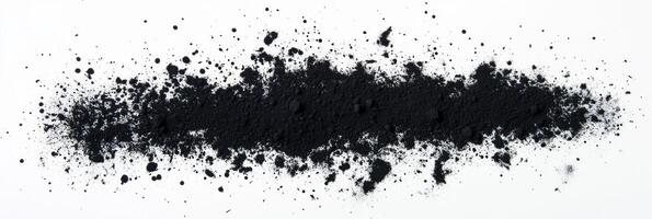 The artwork features a minimalistic abstract design with a grainy black texture enhanced by spray effects, creating a shadowlike gradient and an artistic stipple pattern throughout photo
