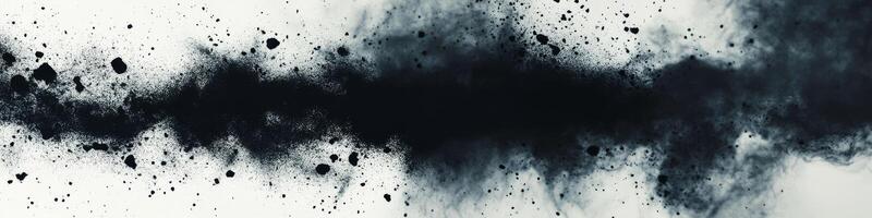 This stunning abstract representation showcases a mesmerizing black spray texture with a grainy effect. It is ideal for enhancing various contemporary design projects with its unique features photo