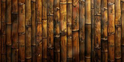 A beautifully textured bamboo wall background that is perfect for a wide variety of design purposes and applications photo