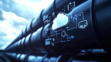 Cloud technology boosts manufacturing by improving diagnostics, streamlining communication, and fostering innovation, driving efficiency and growth across industries as a vital modern production tool photo