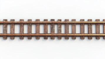 Railway tracks play a vital role in modern transportation, enabling fast transit and effective connections between cities, which allows for quicker commutes for both passengers and freight services photo