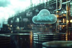 Explore the fusion of cloud technology and manufacturing automation, enhancing diagnostics and communication in industrial environments photo