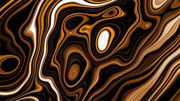 3D Abstract Animation Stylish Smooth Wavy Wall. Multicolor Fluid Pattern Concept. Colorful Wavy Reflection Surface Macro. Trendy Colored Fluid Abstraction Flow. Beautiful Gradient Texture video