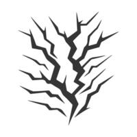 A black and white drawing of a tree with branches vector
