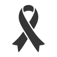 Awareness ribbon icon isolated on white background vector