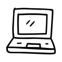 Laptop Computer Device Icon vector