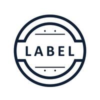 label logo, illustration, icon, design, design, logo, label, label, label vector
