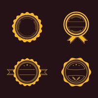 Set of badges and labels illustration vector